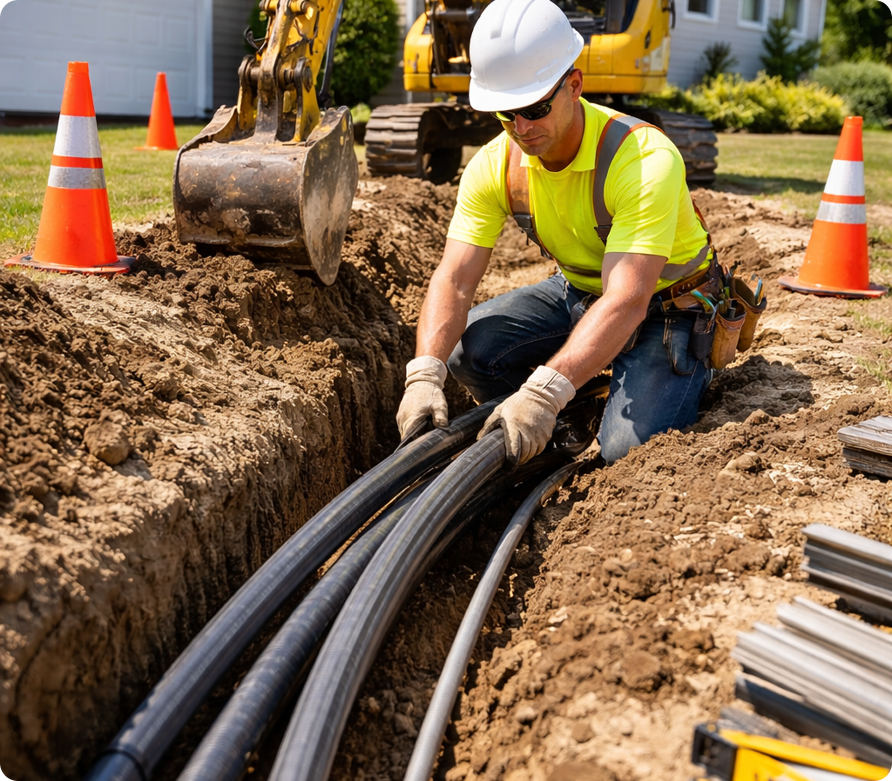 Truck electrical service