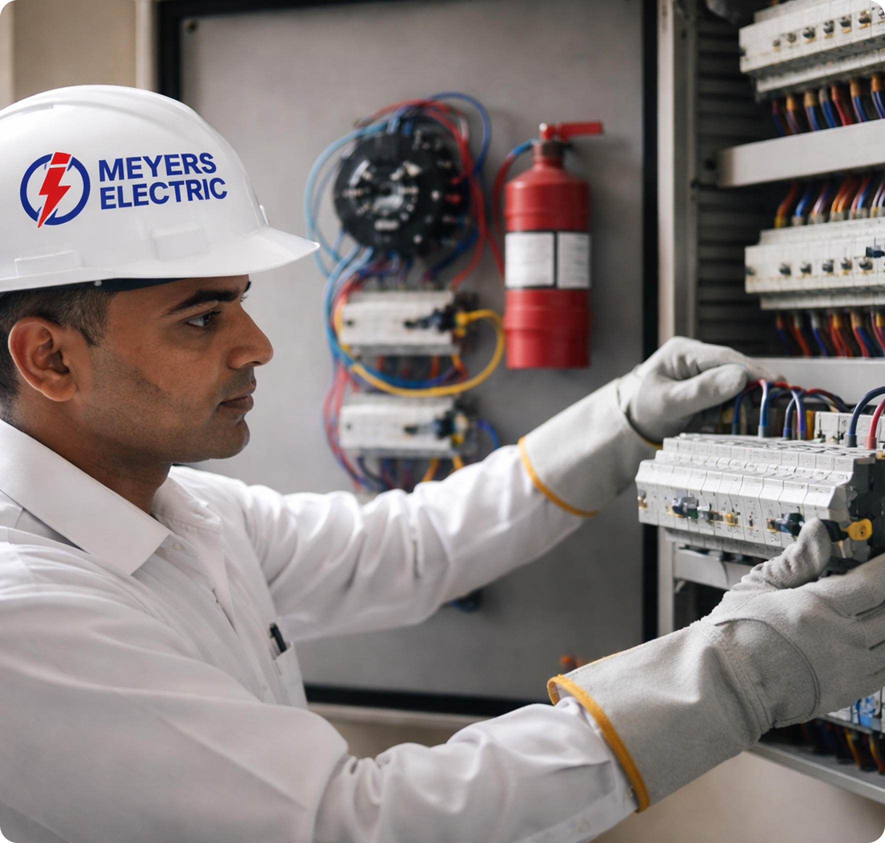 Electrical panel installation