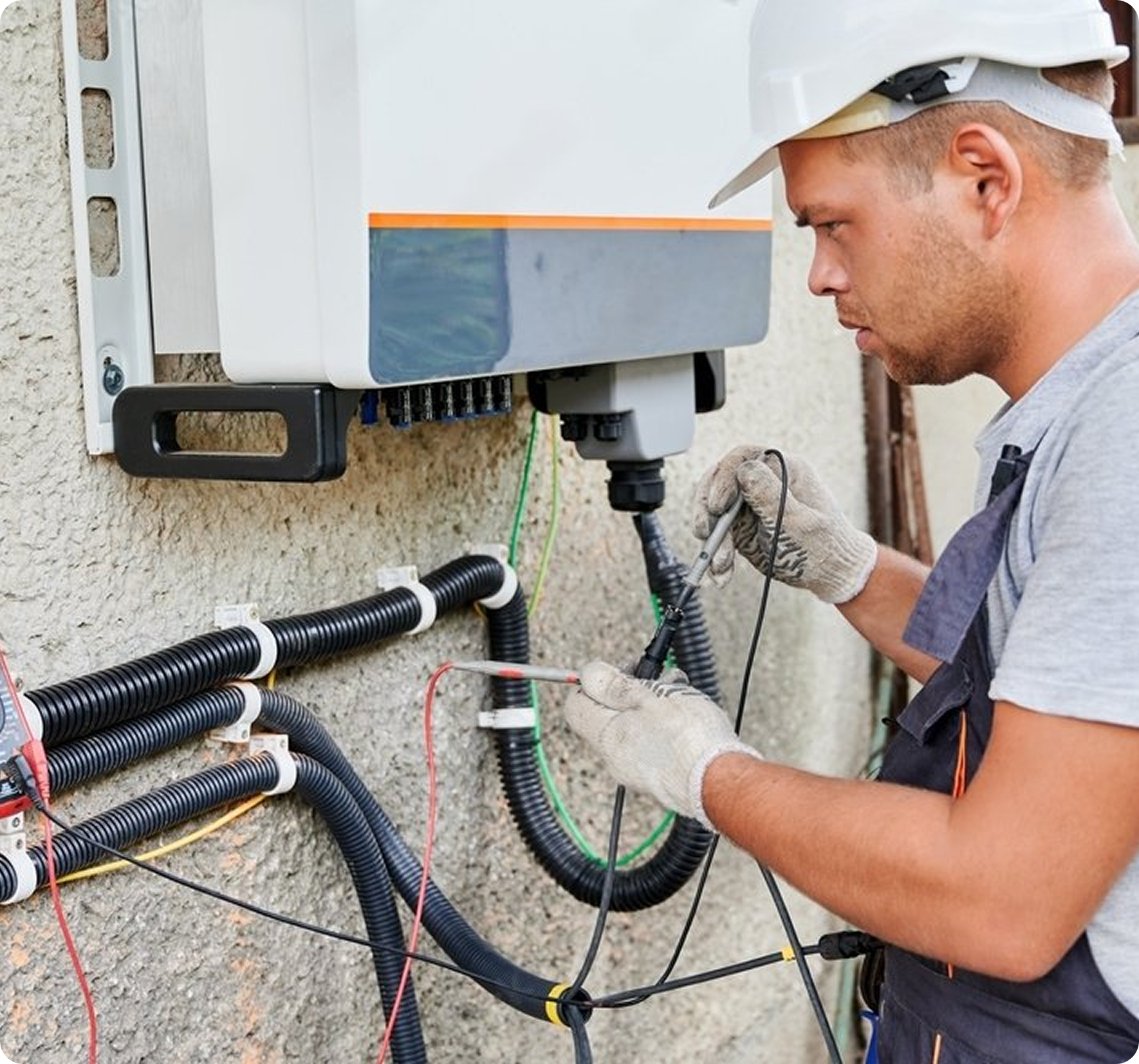 outdoor connection working