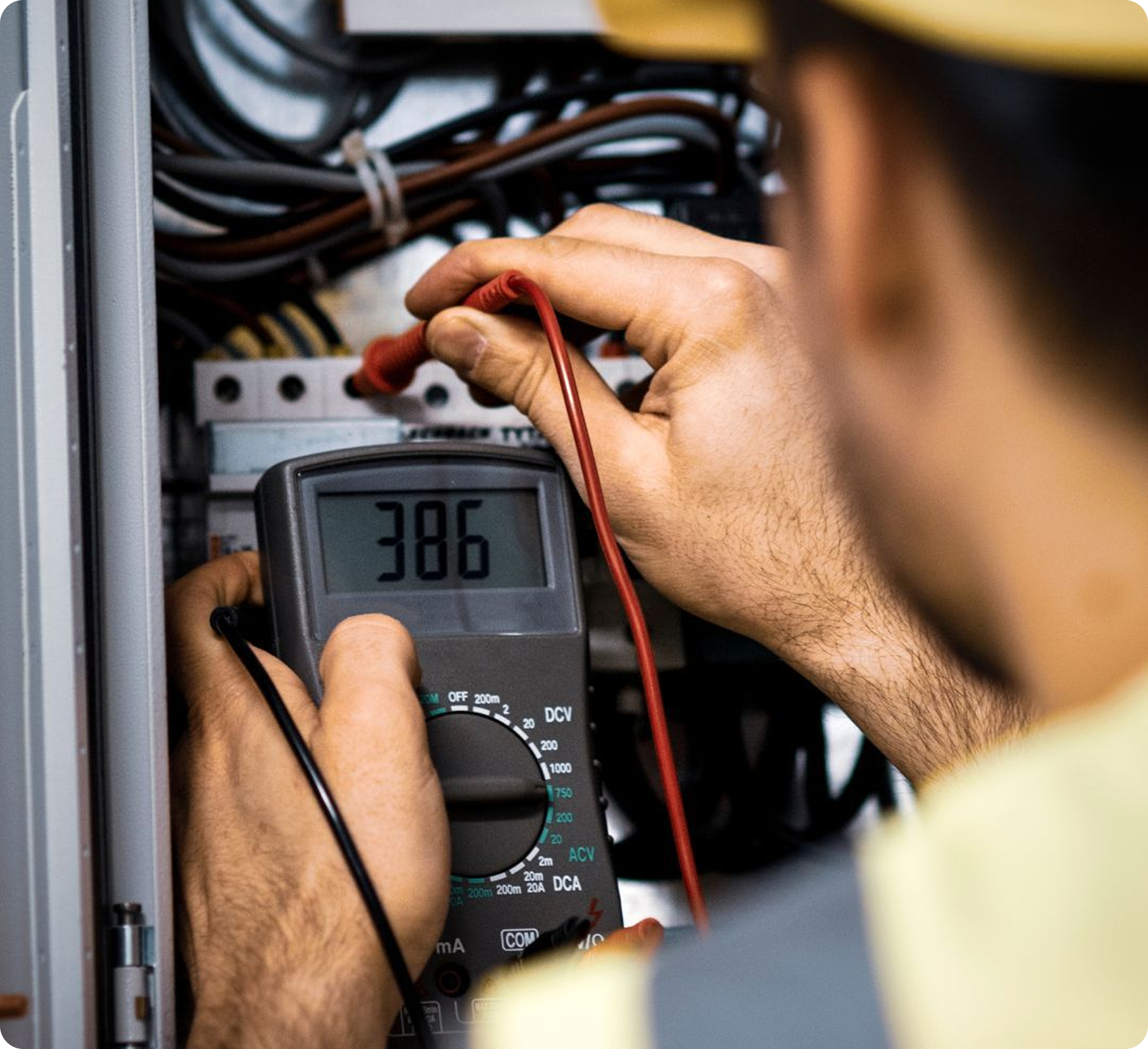 voltage testing panel
