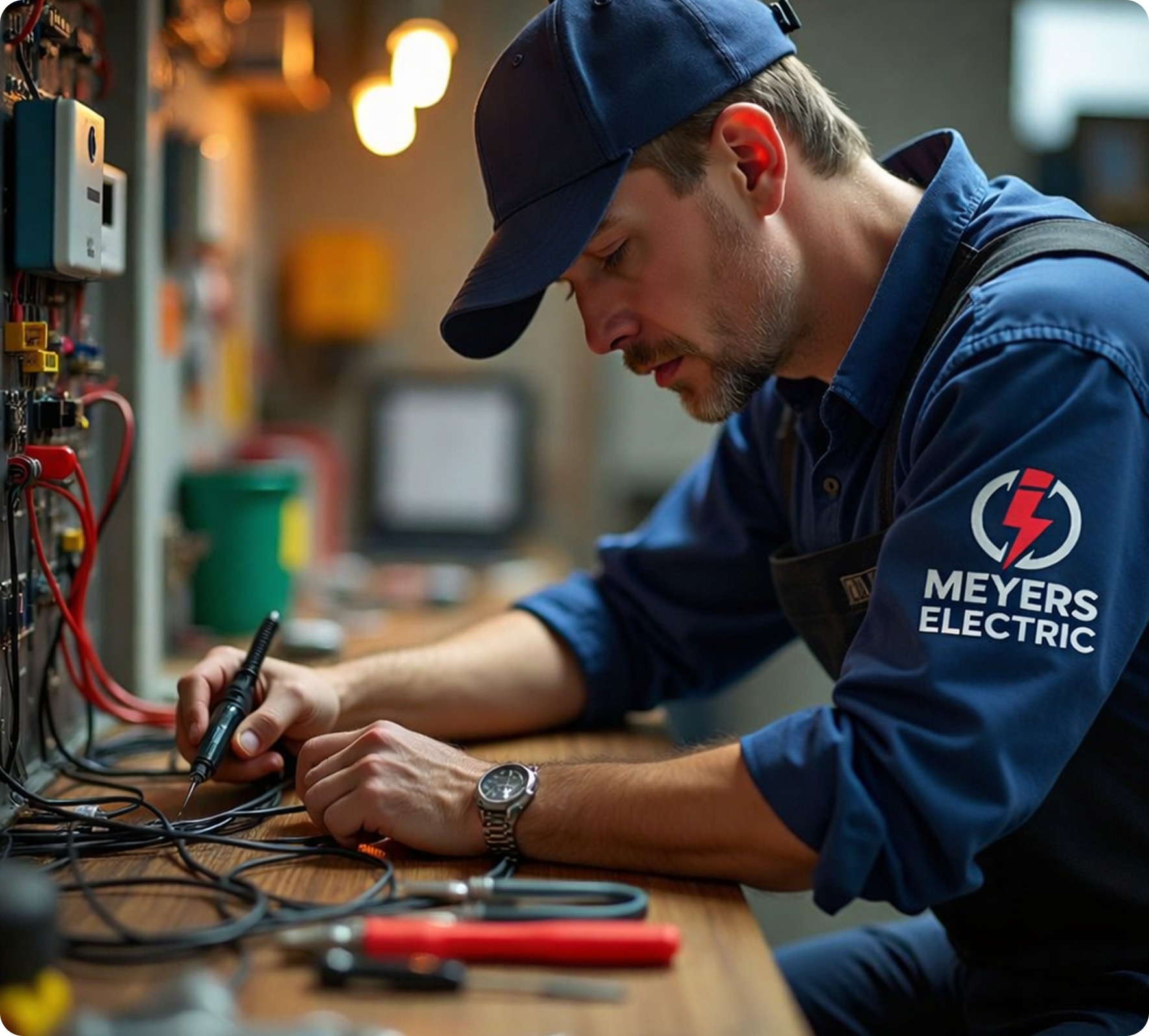 wiring repair workbench