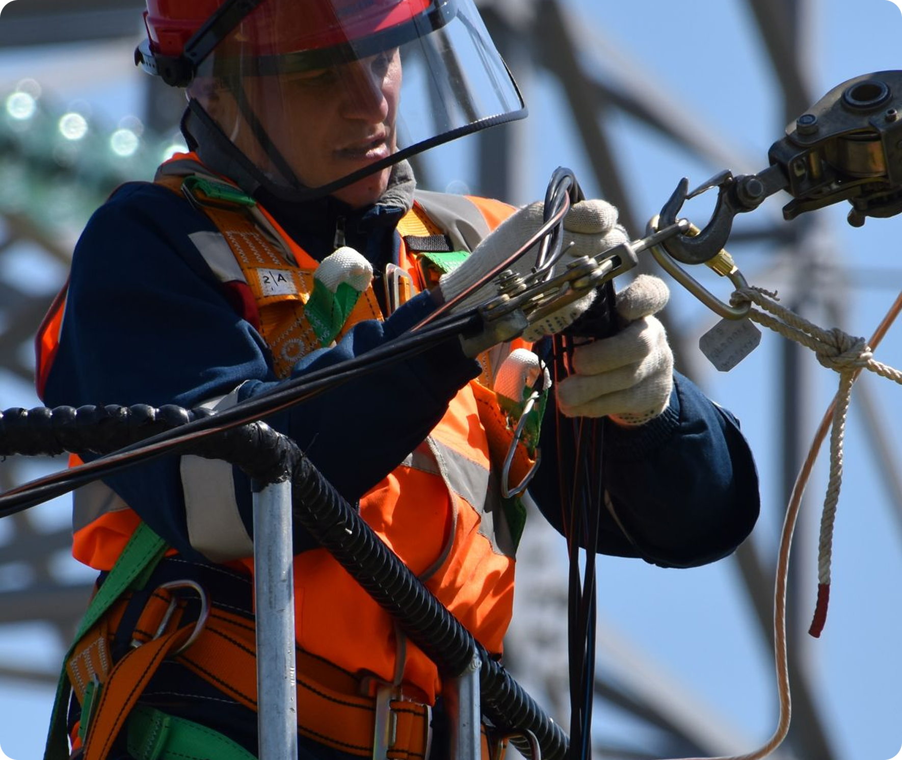 voltage line work