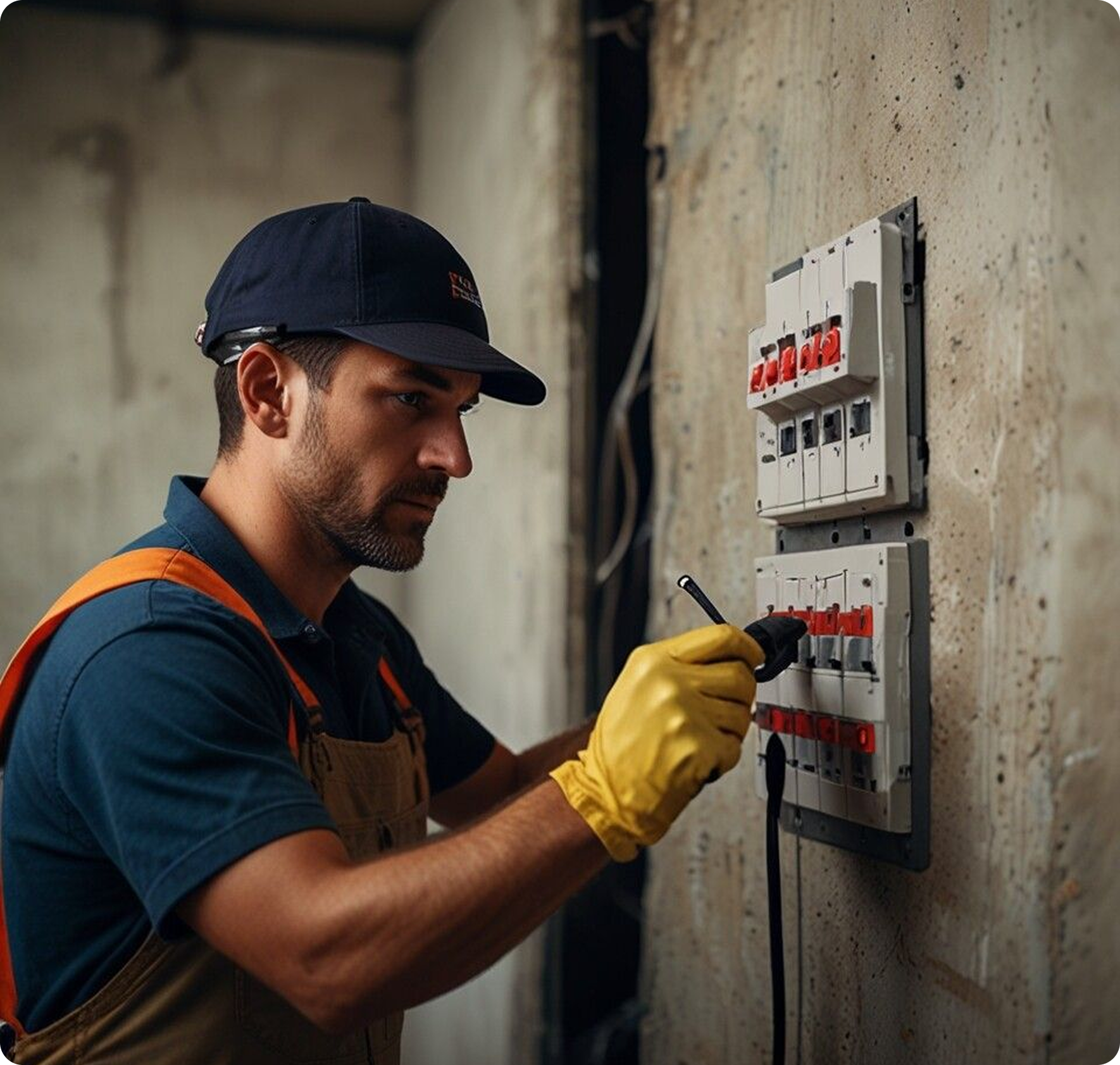 wall mounted breaker panel