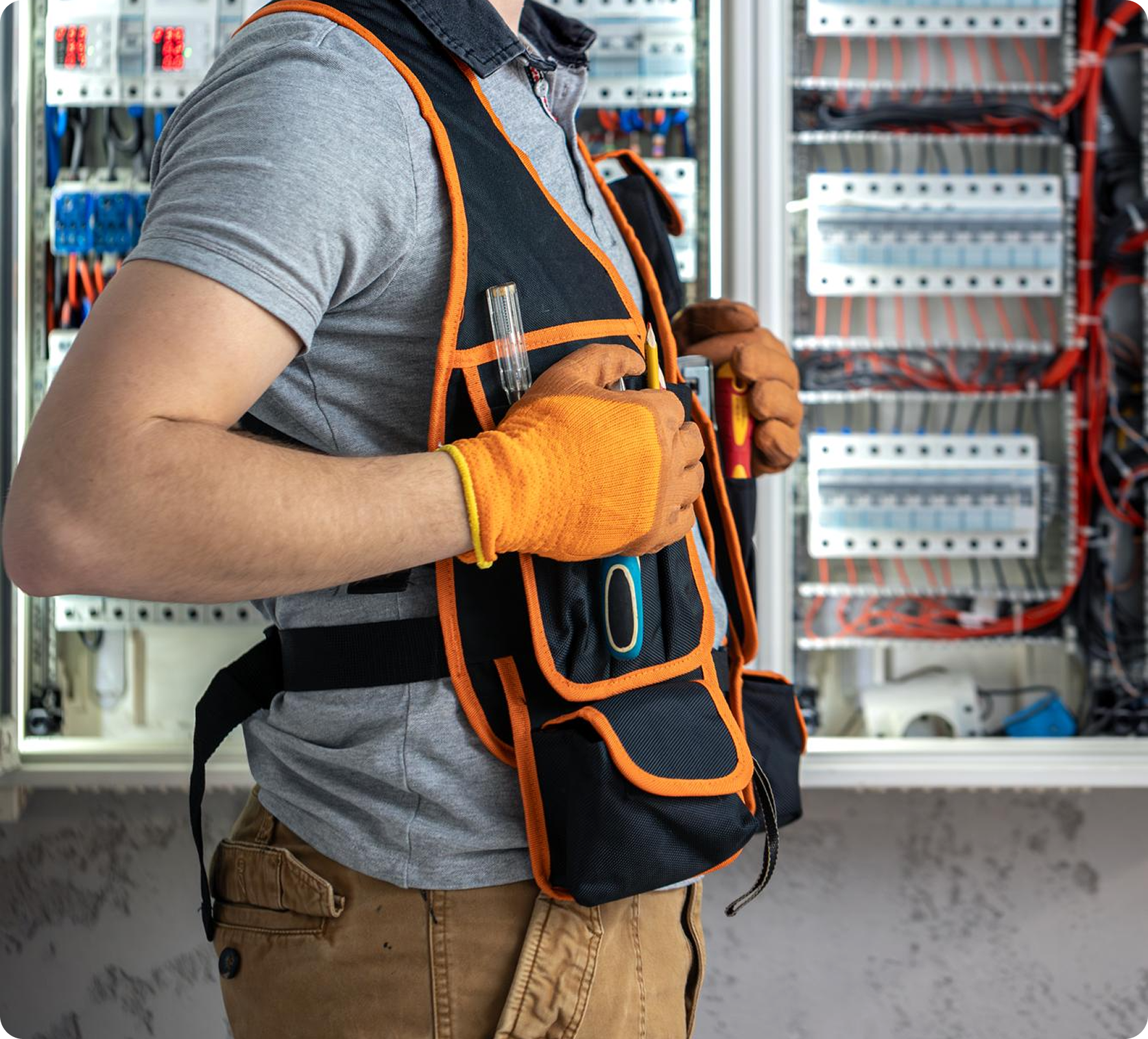 Electrician tool belt