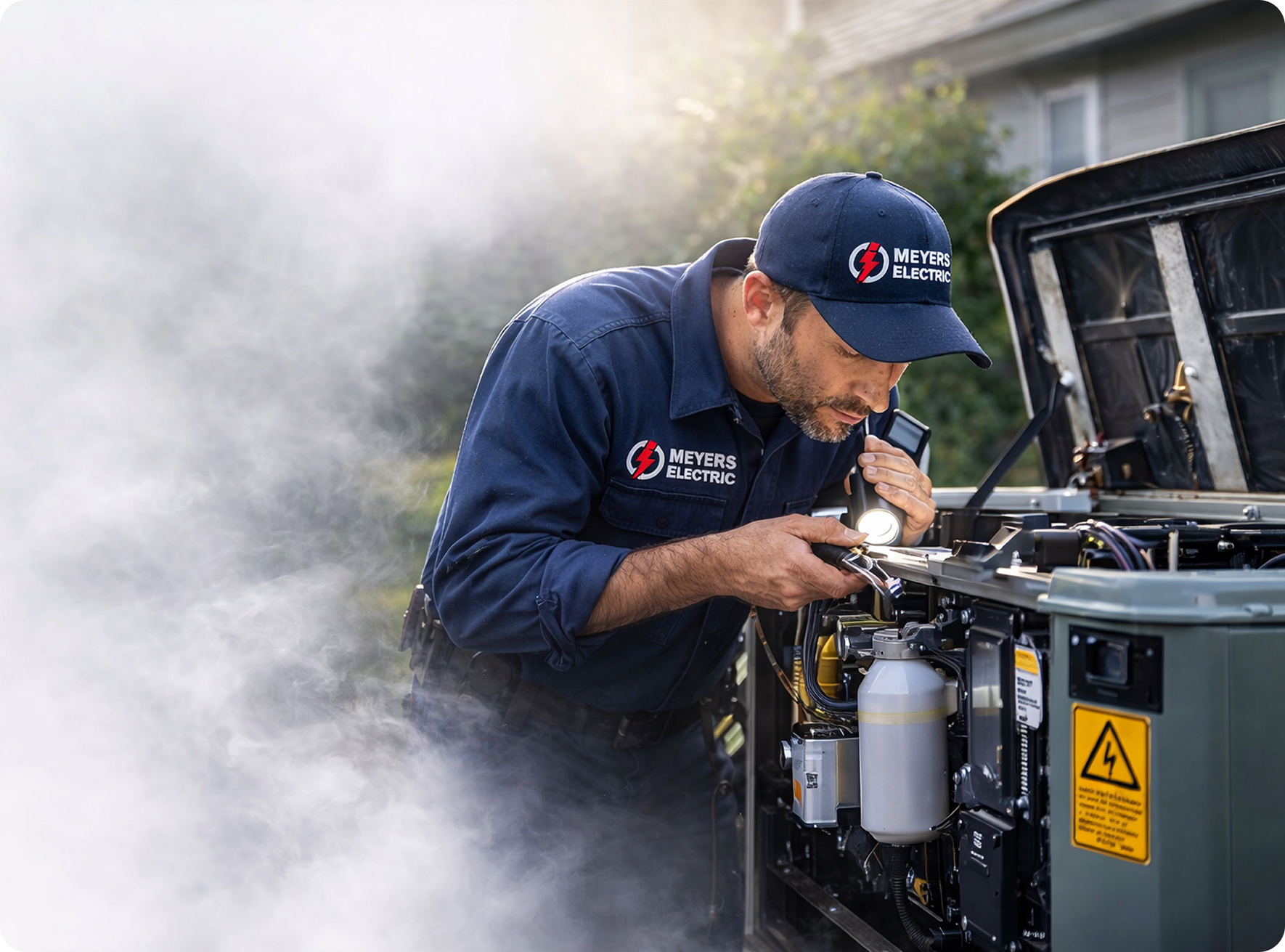 Generator maintenance Inspection Photo