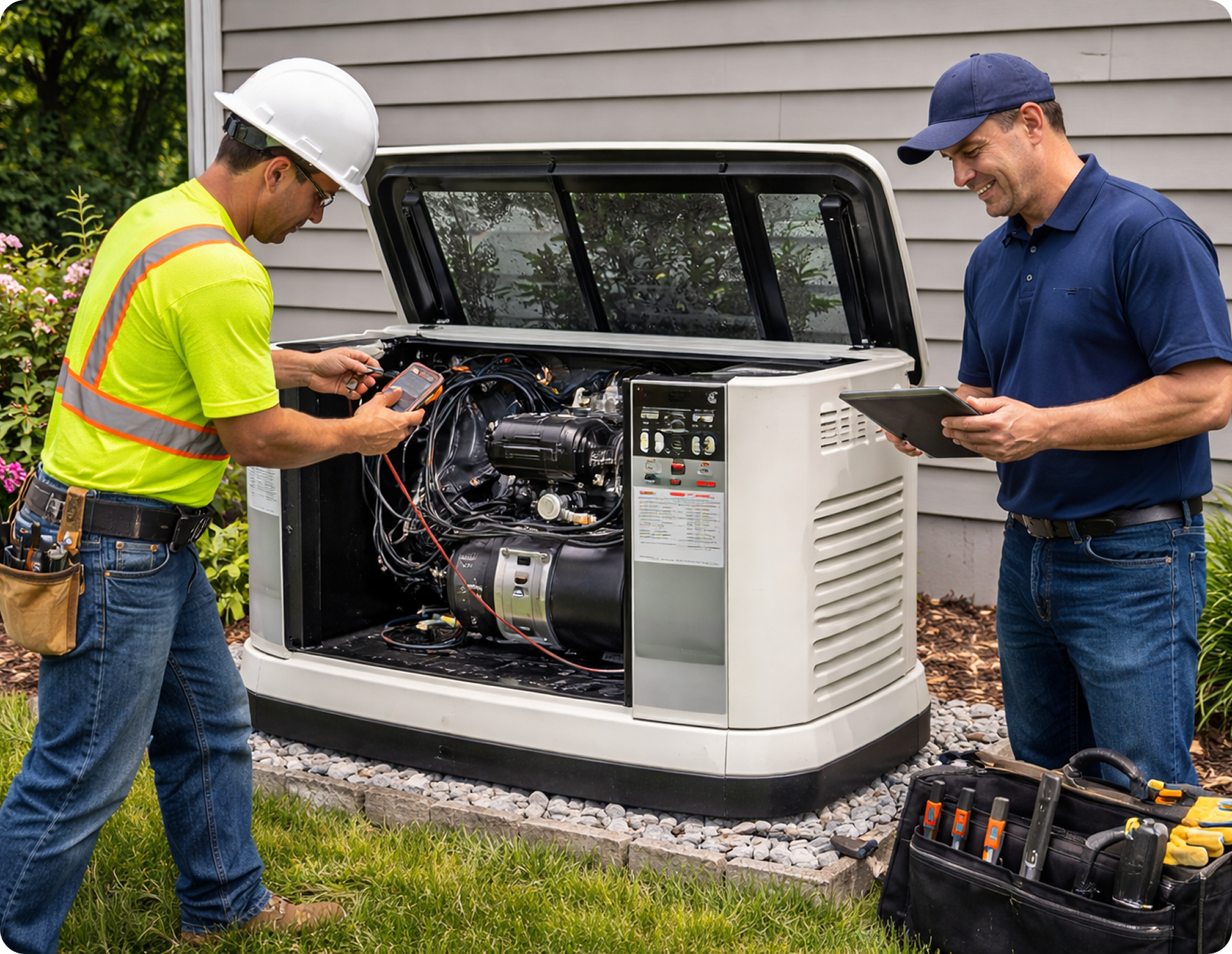 Generator maintenance service