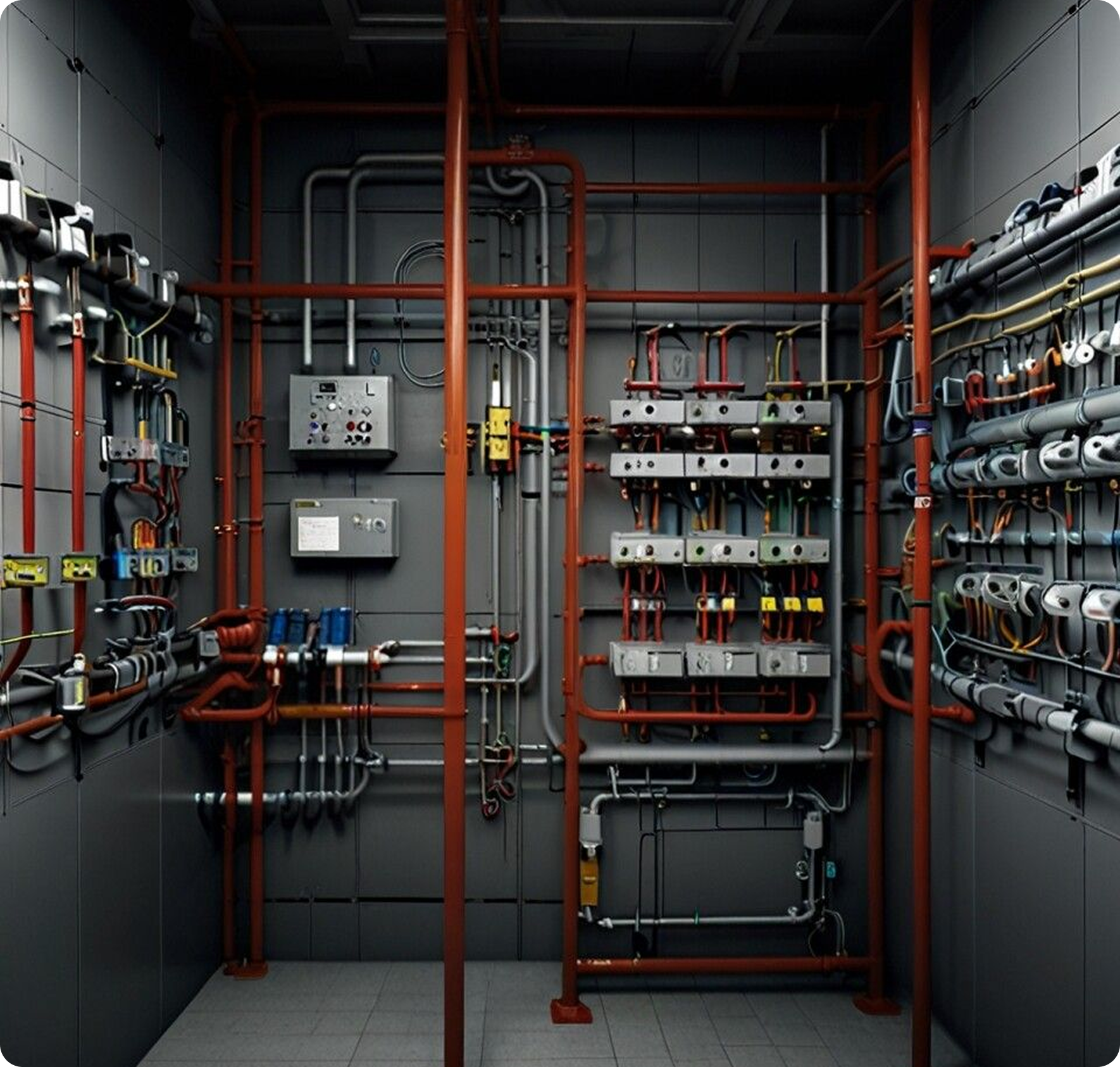 conduit panel installation