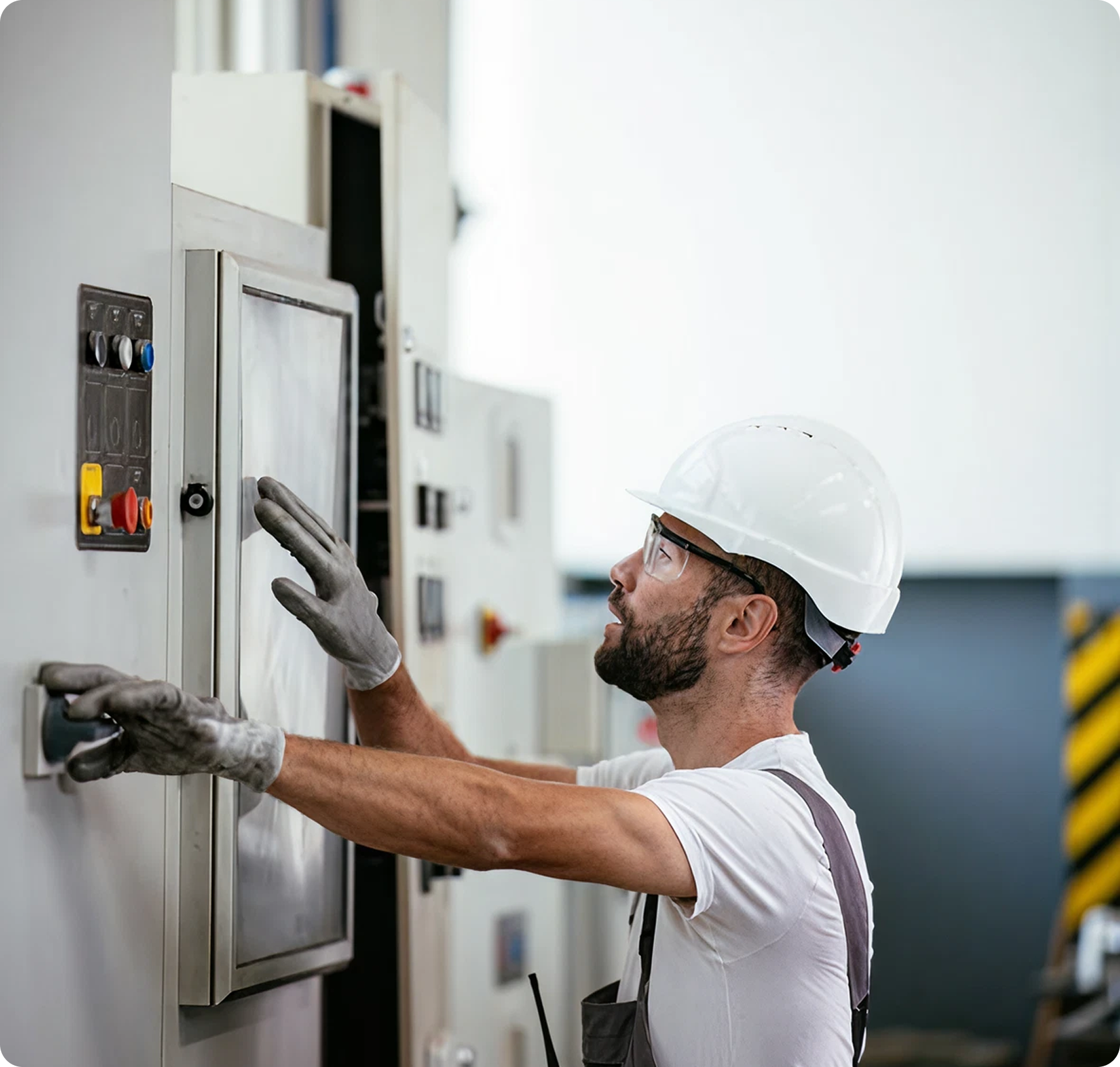 Industrial electrical control panel