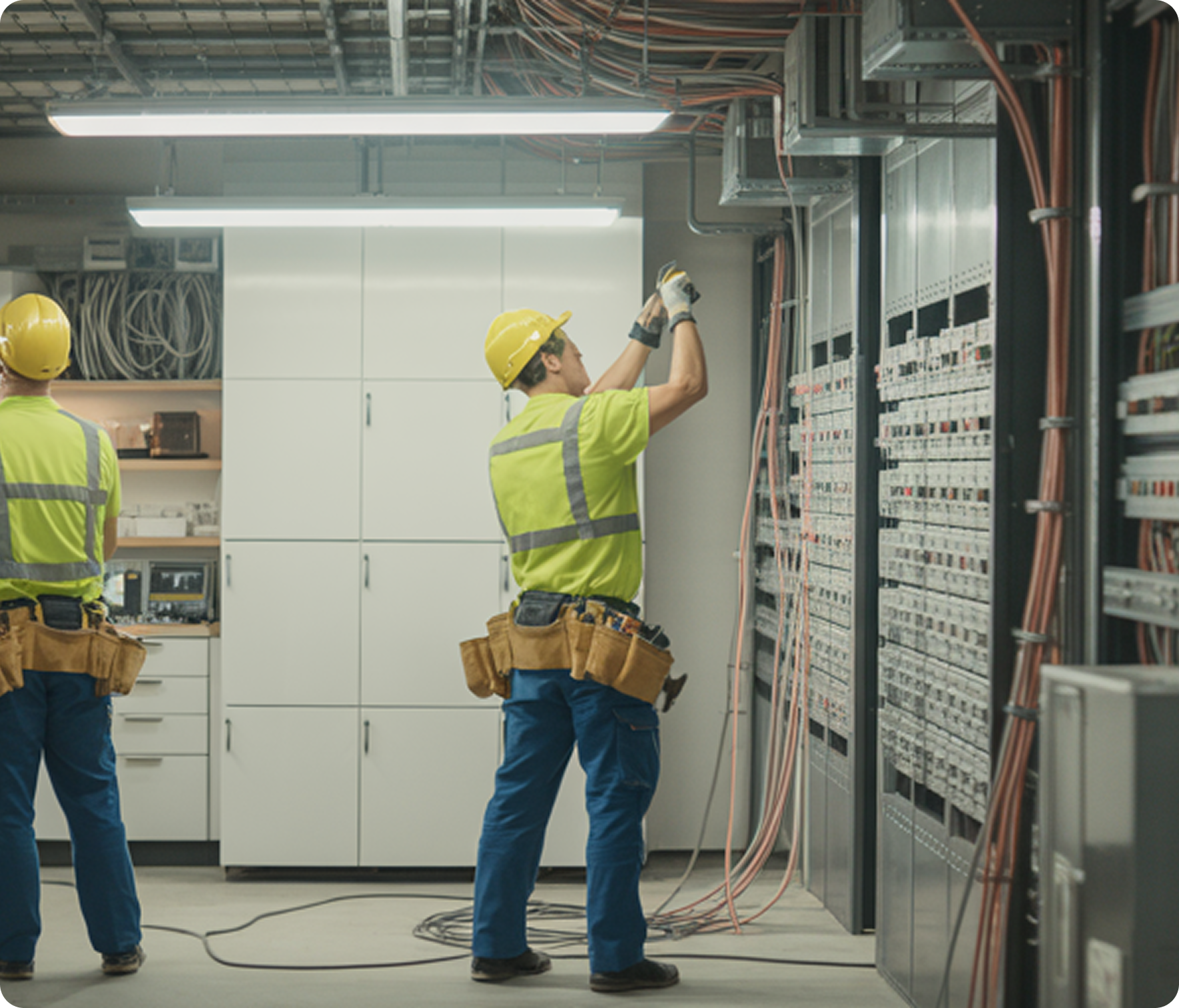 electrical panel installation