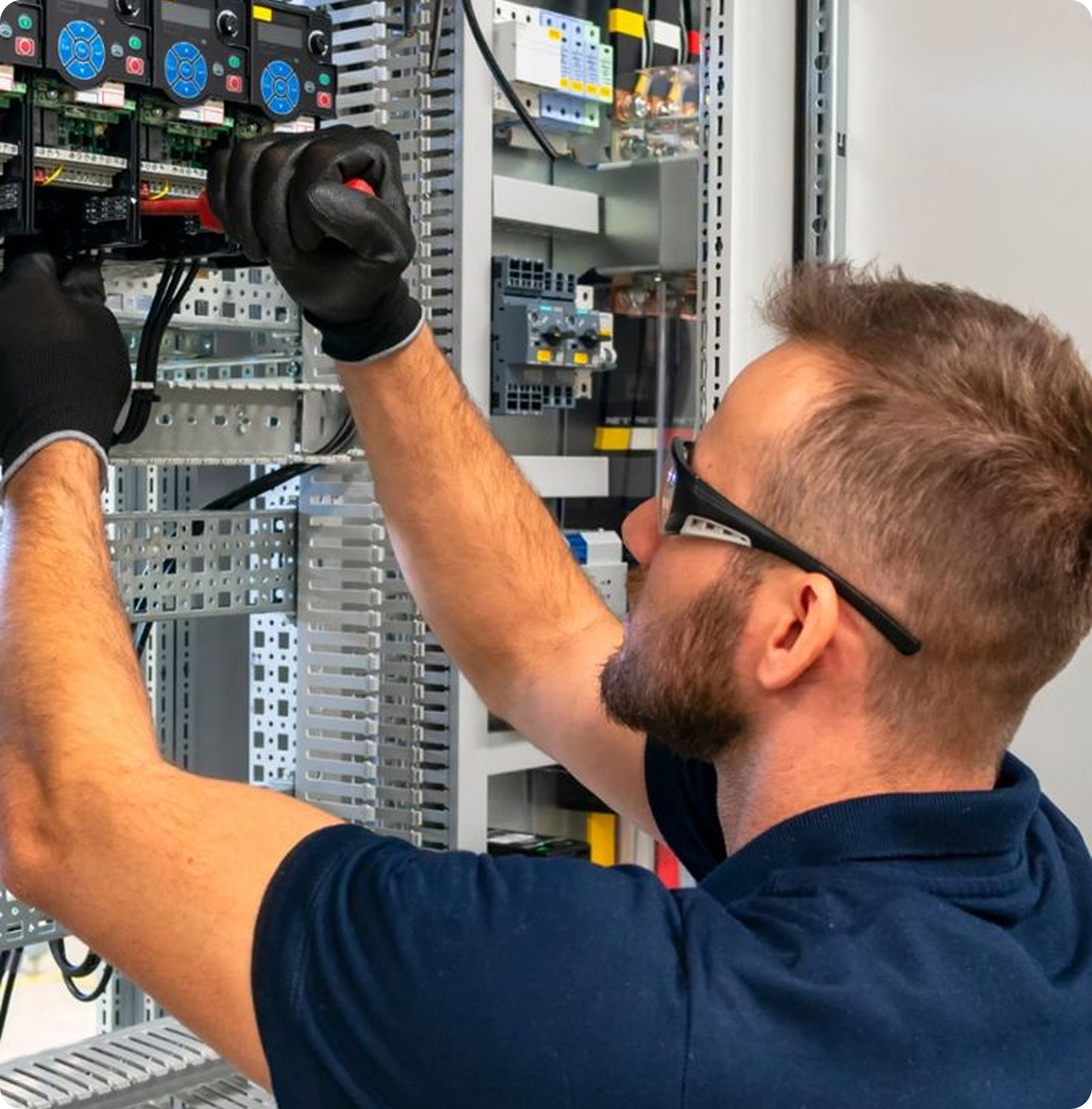 Industrial electrical panel
