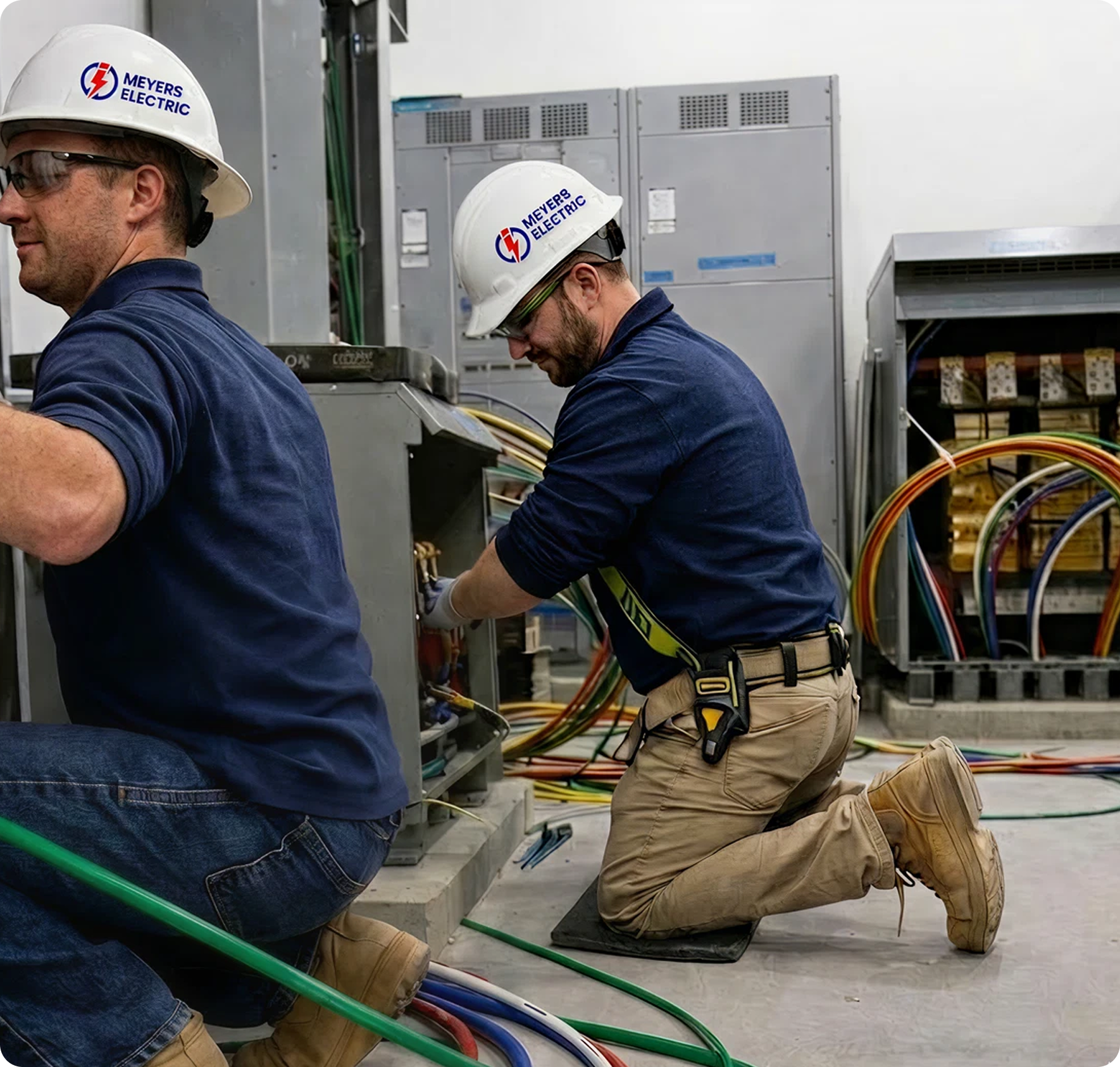 crew commercial electrical wiring