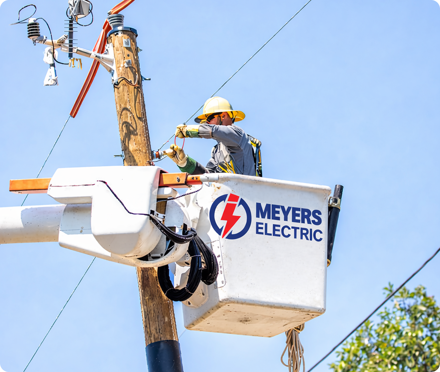 bucket truck utility