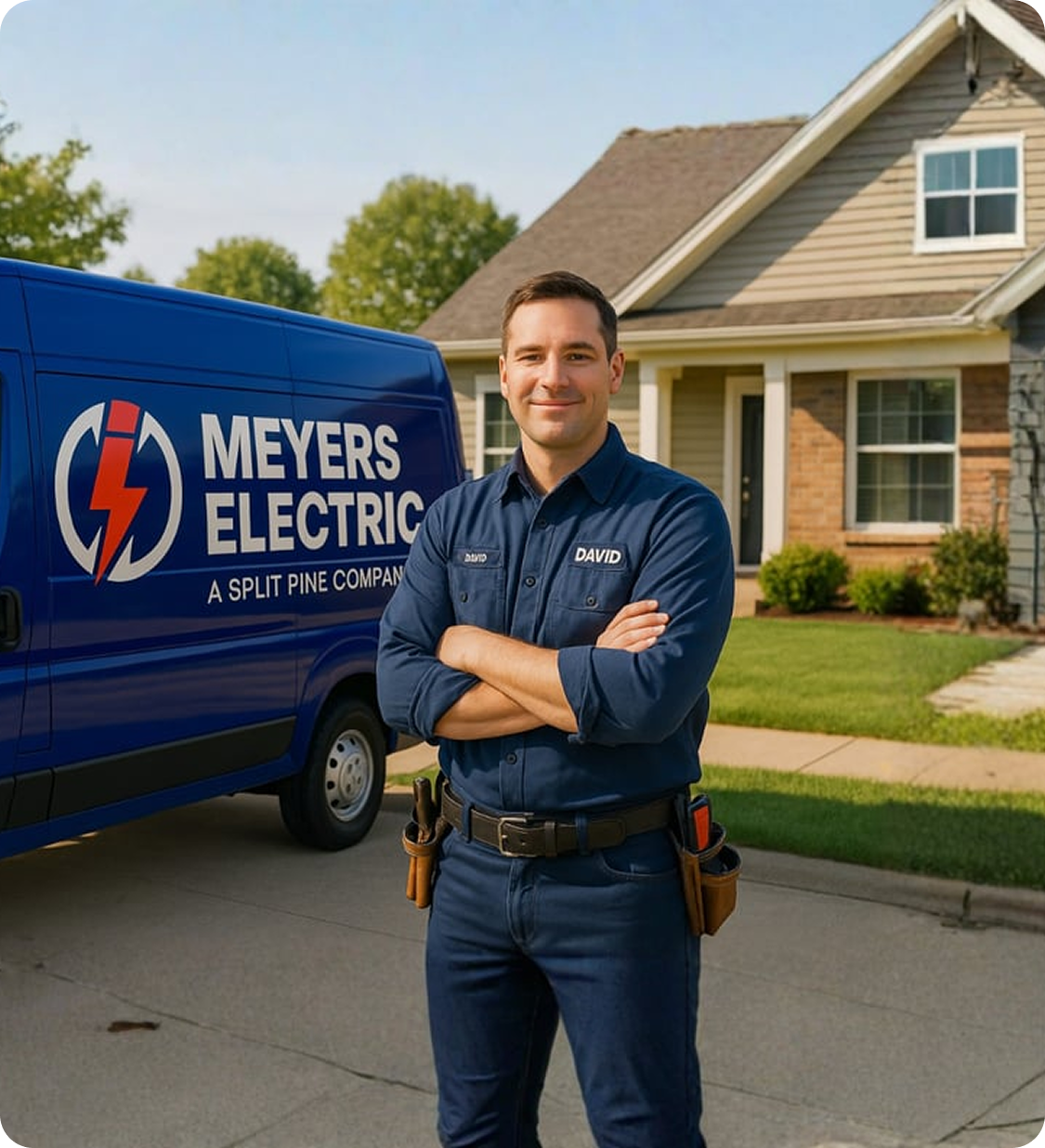 Meyers electric residential service worker