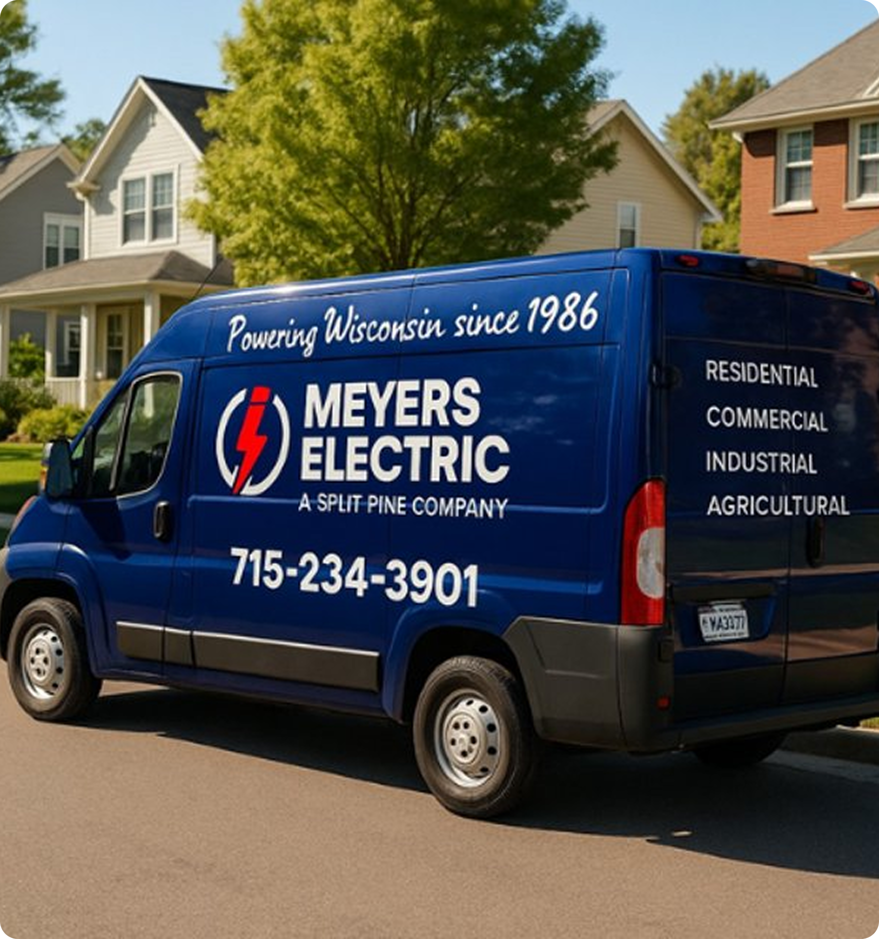 Meyers electric service van