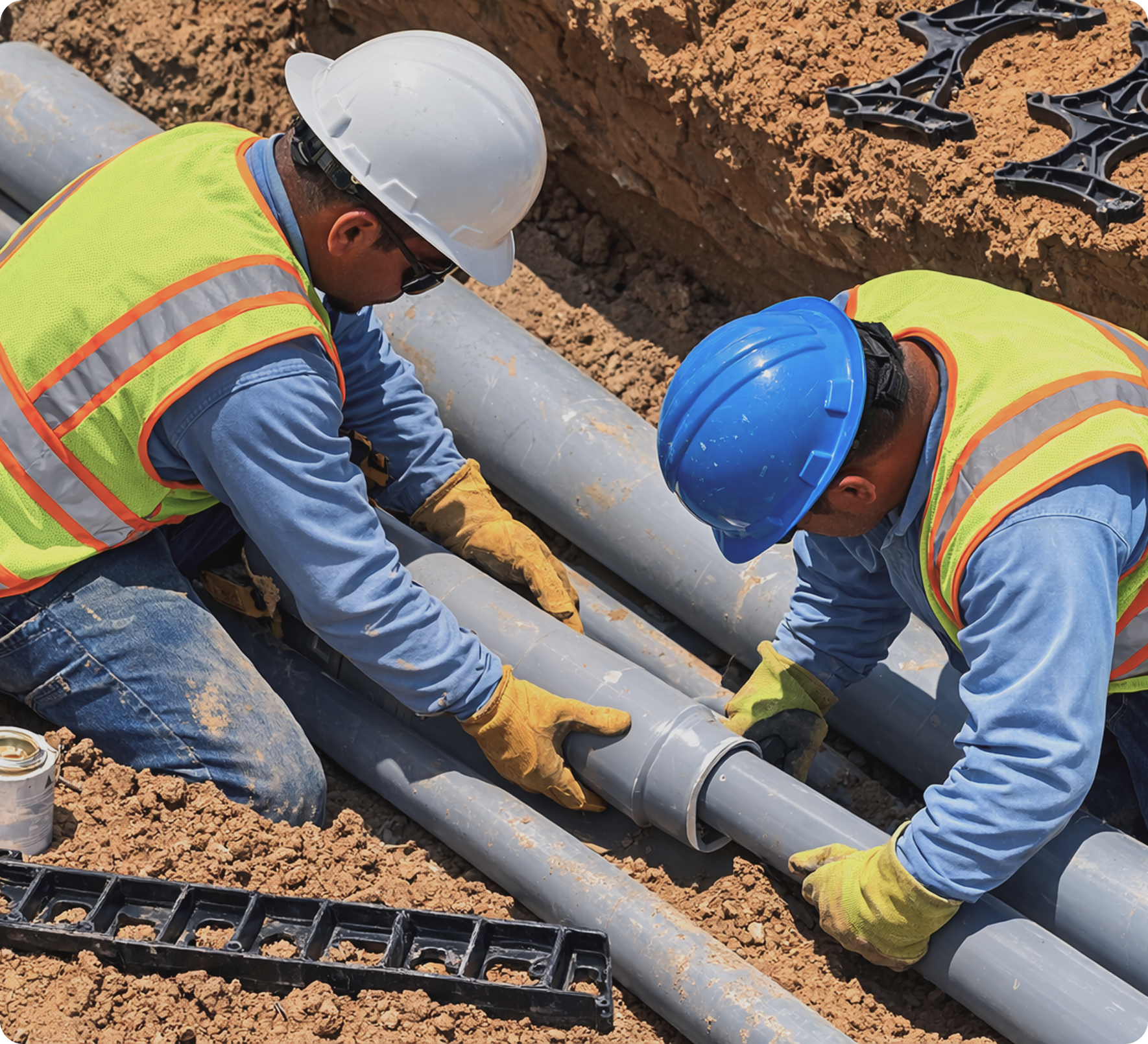 Underground electrical installation