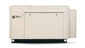 Cummins RS25 QuietConnect 25 kW standby generator for buildings