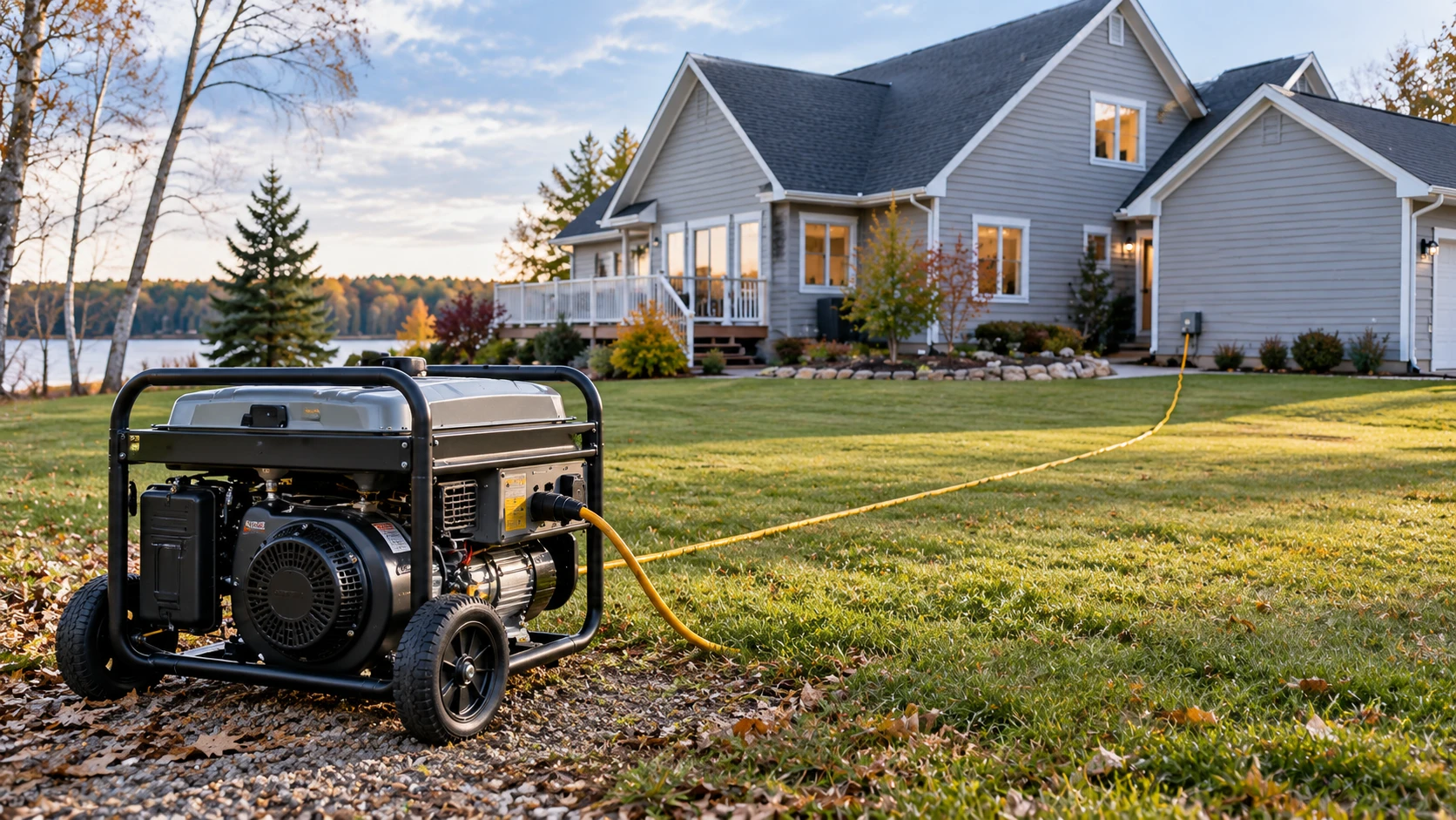 How Far Should a Generator Be From Your House