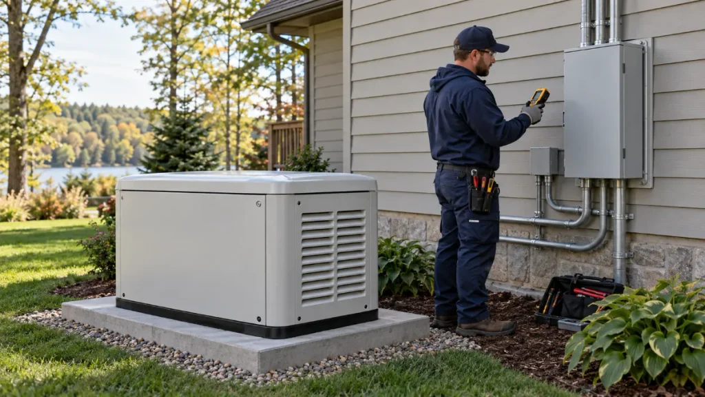 whole house generator installation-cost factors